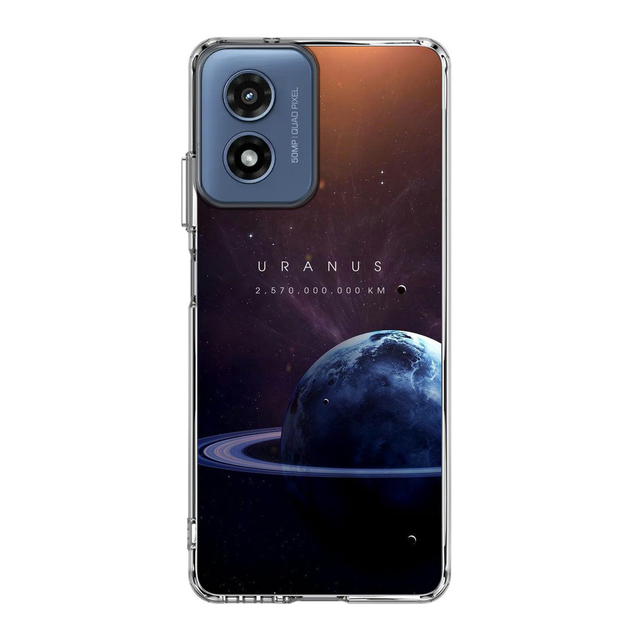 Planet Uranus Motorola Moto G Play 2024 Case
