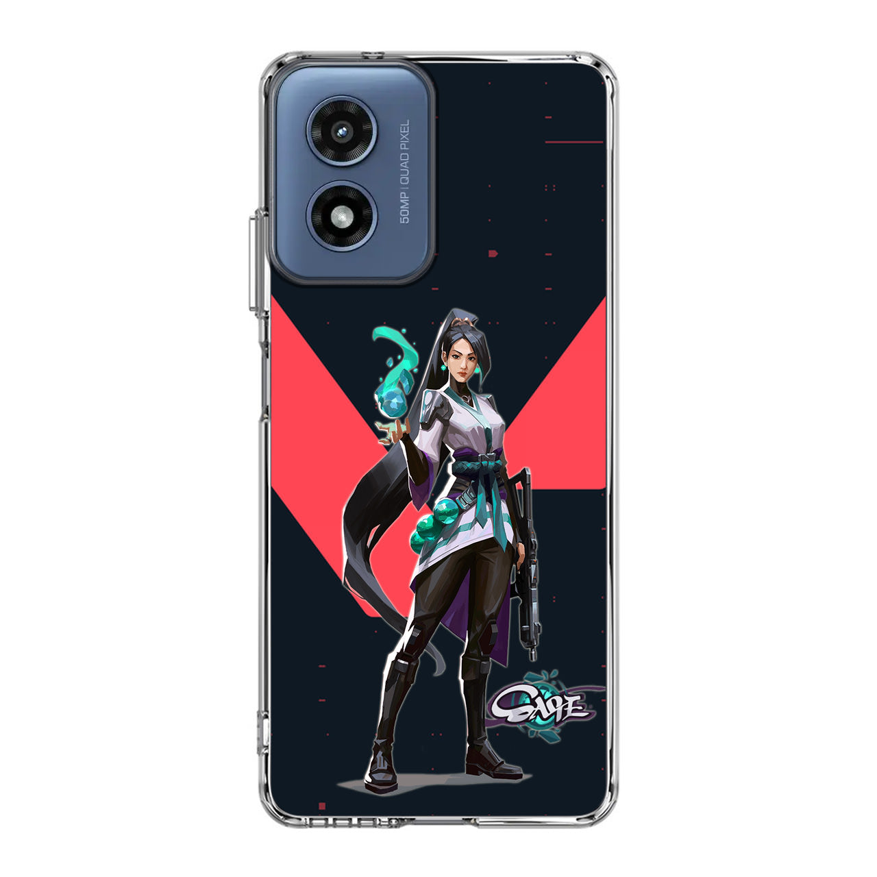 Sage Artwork Motorola Moto G Play 2024 Case