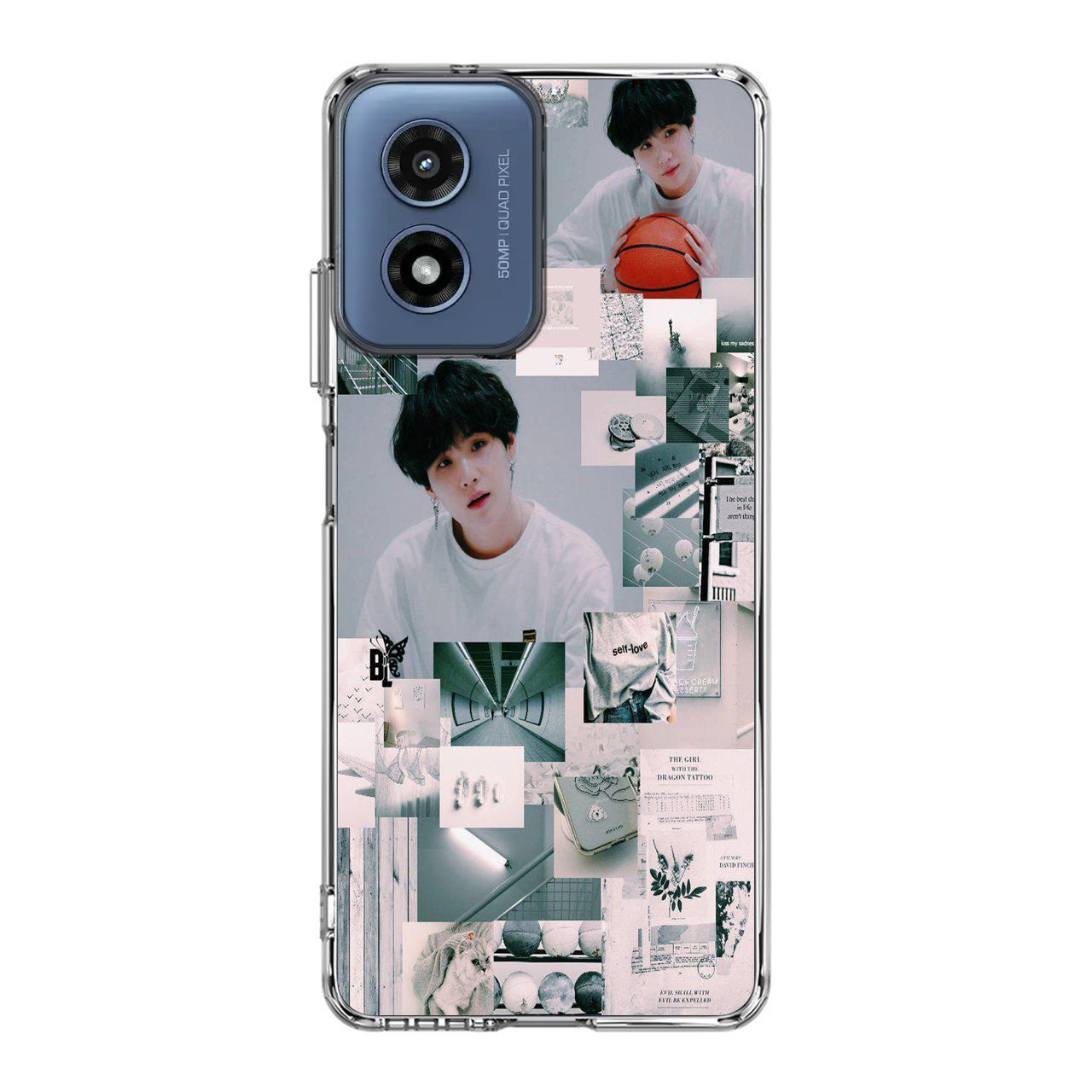Suga College Wallpaper Motorola Moto G Play 2024 Case