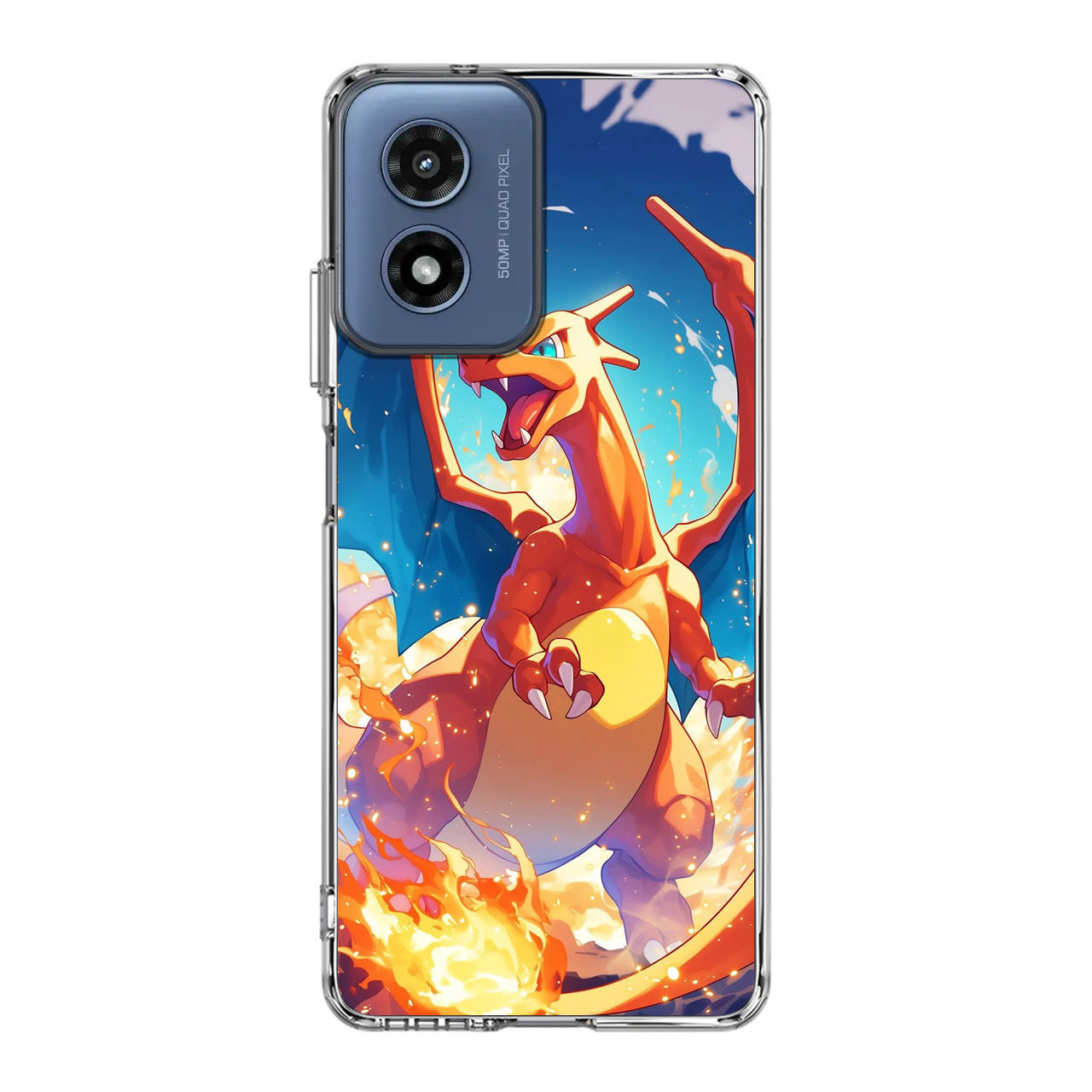 Charizard Crimson Storm Motorola Moto G Play 2024 Case