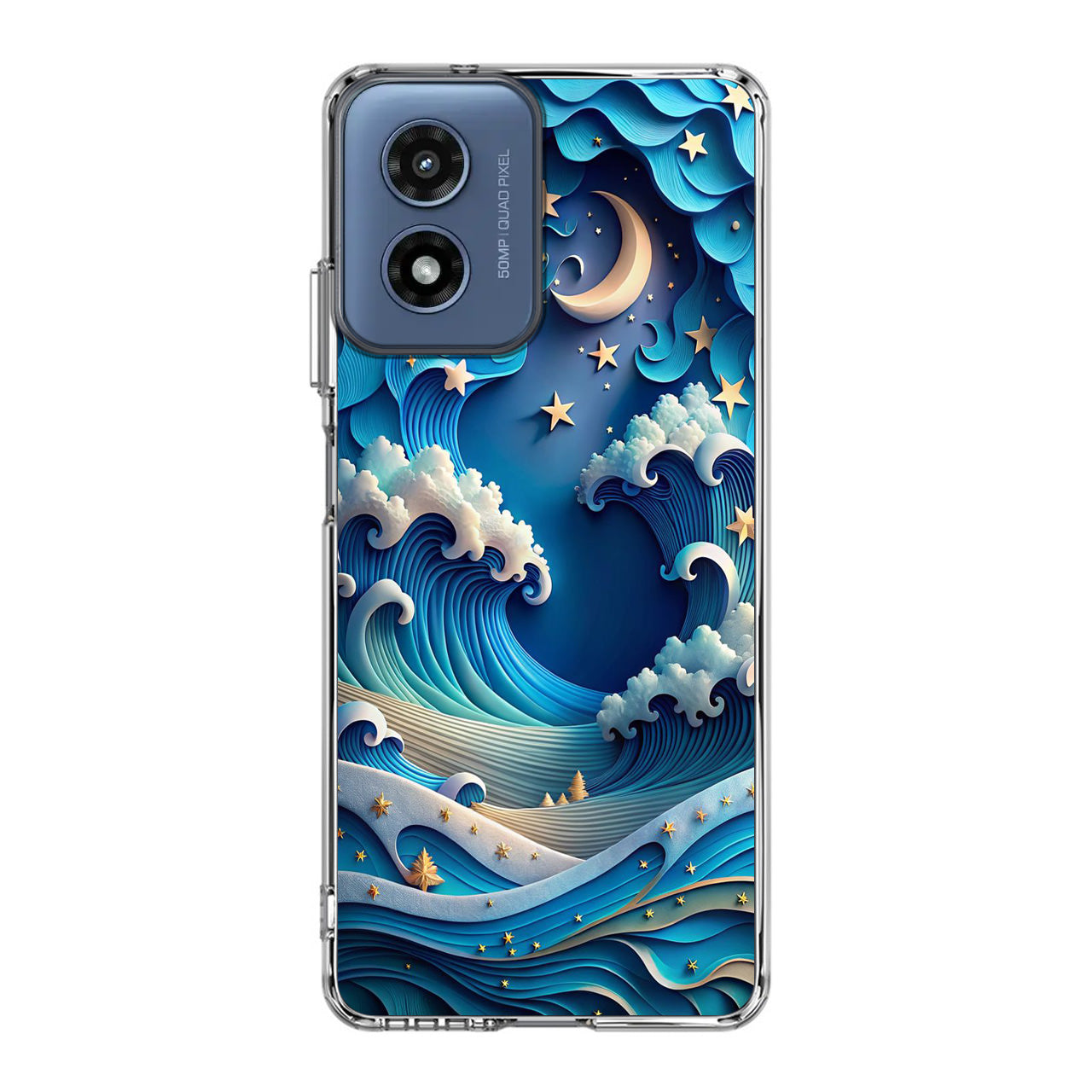 Dreamtide Where Stars Kiss the Sea Motorola Moto G Play 2024 Case