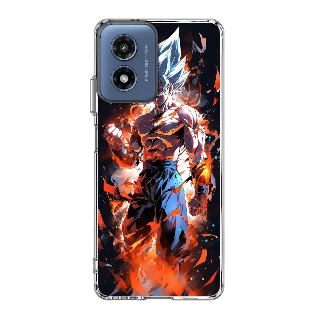 Goku Unleash The Power Motorola Moto G Play 2024 Case