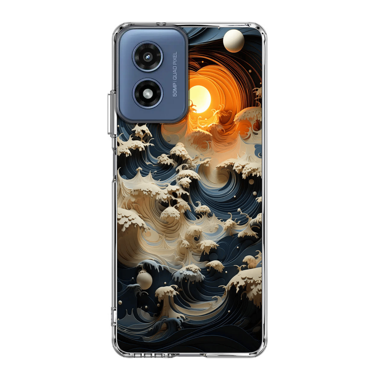 Solar Tsunami Motorola Moto G Play 2024 Case