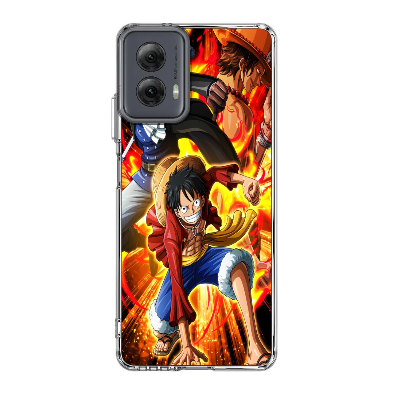 Ace Sabo Luffy Brotherhood Motorola Moto G Power 5G 2024 Case