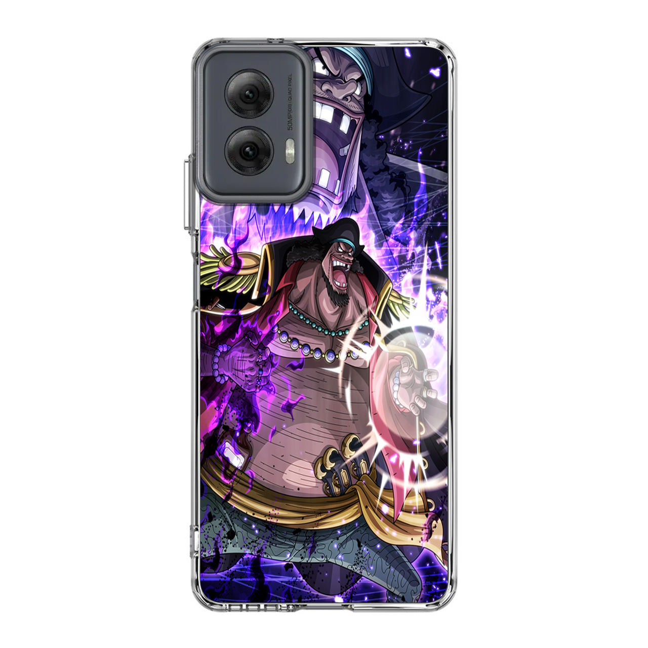 Kurohige With Two Devil Fruits Power Motorola Moto G Power 5G 2024 Case