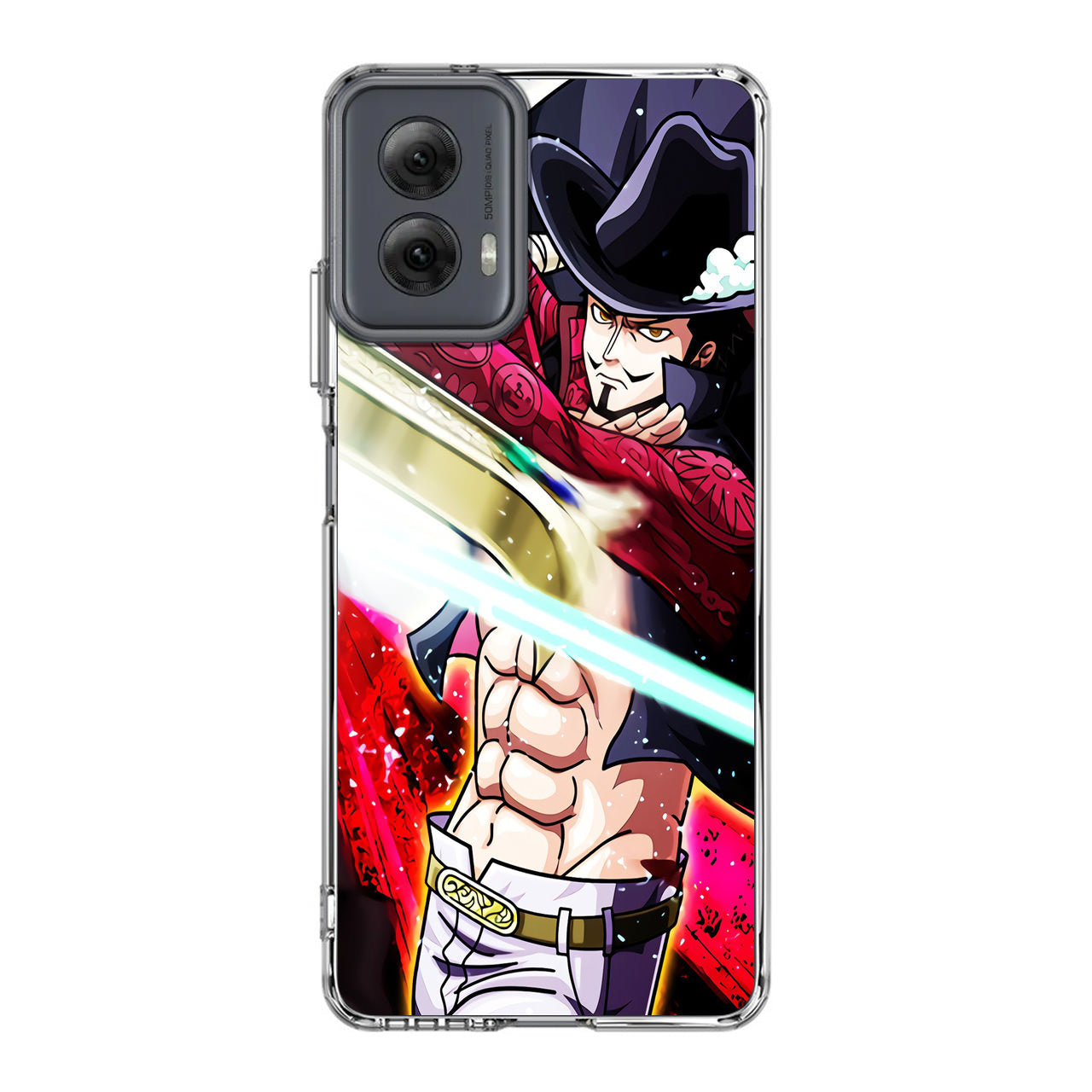 Mihawk The Strongest Swordsman Motorola Moto G Power 5G 2024 Case