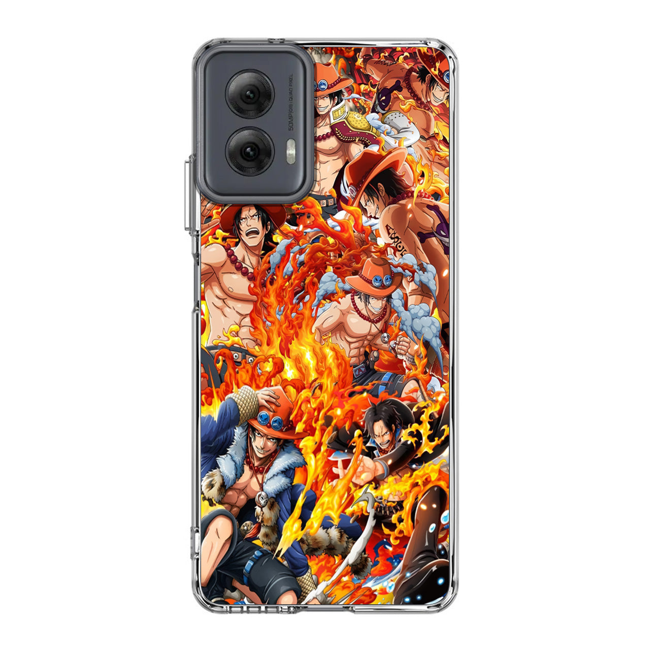 Portgas D Ace Collections Motorola Moto G Power 5G 2024 Case