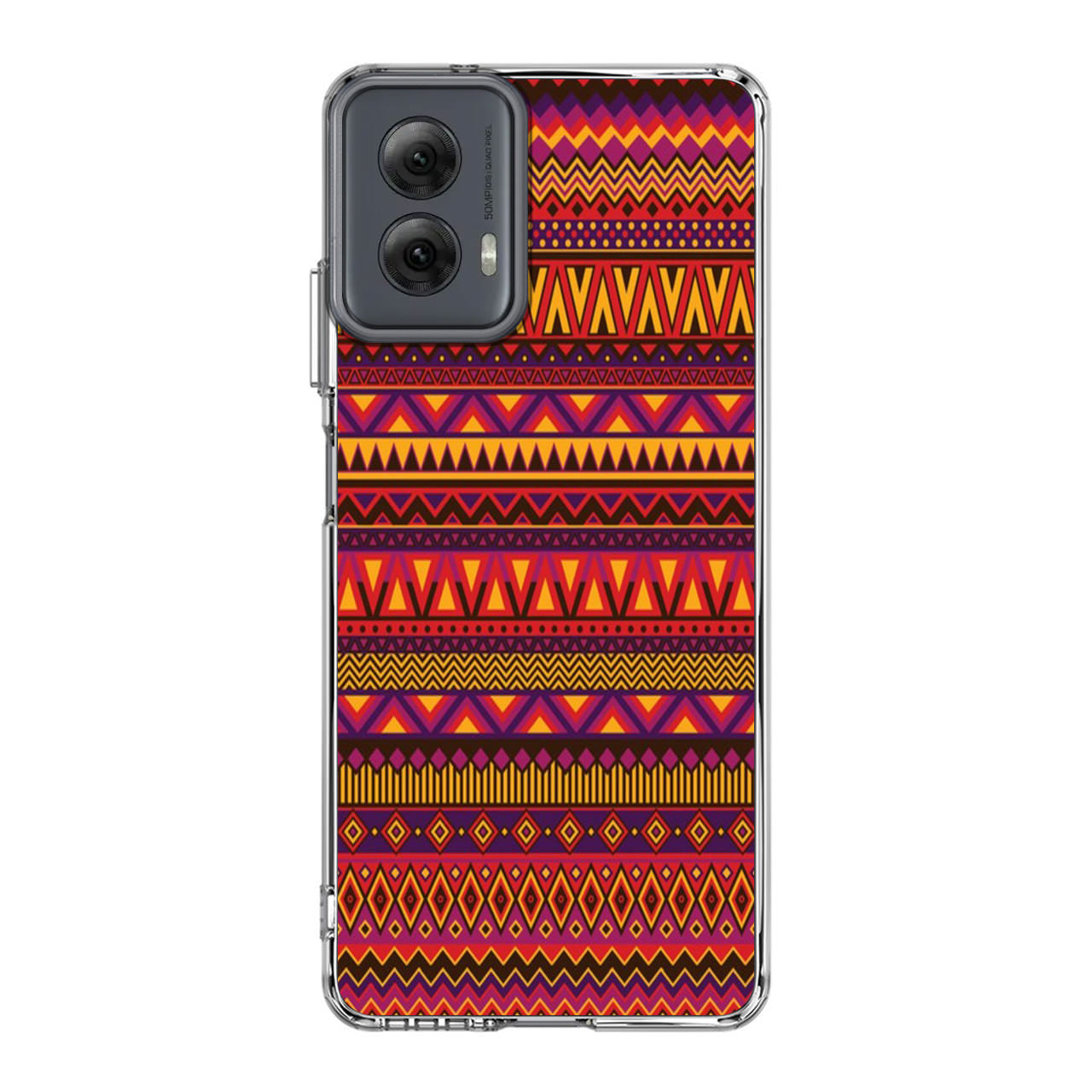 African Aztec Pattern Motorola Moto G Power 5G 2024 Case