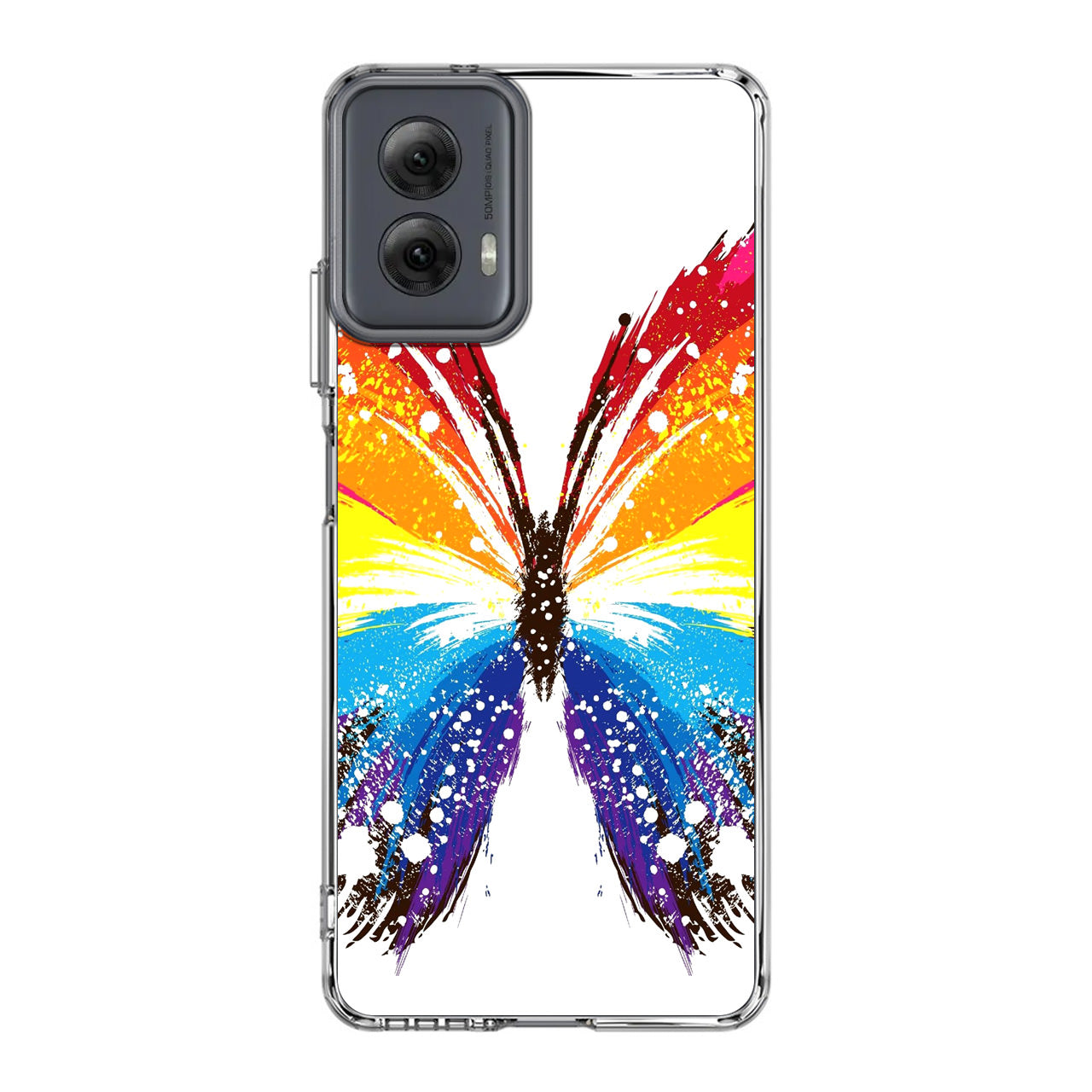 Butterfly Abstract Colorful Motorola Moto G Power 5G 2024 Case