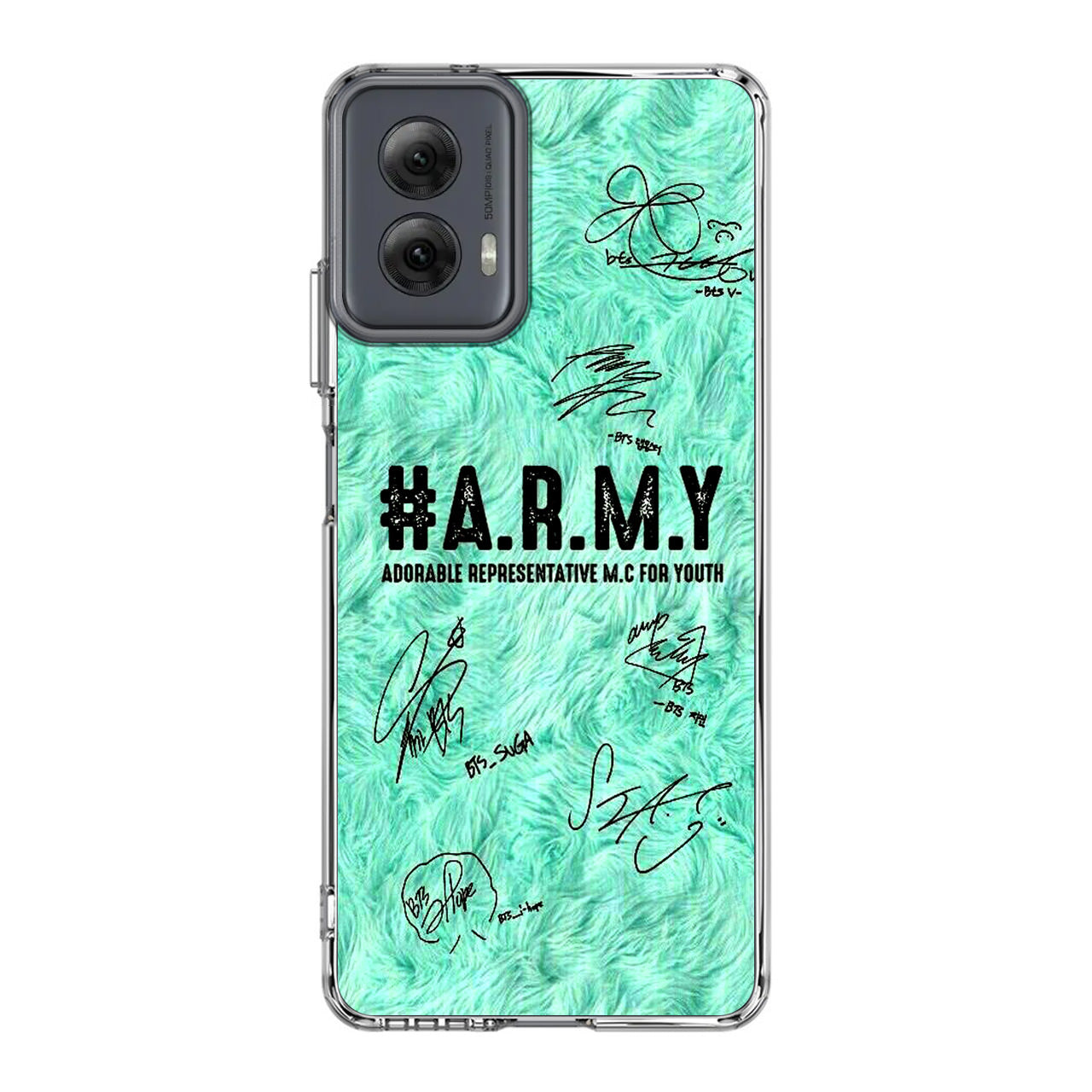 BTS Army Signature Motorola Moto G Power 5G 2024 Case