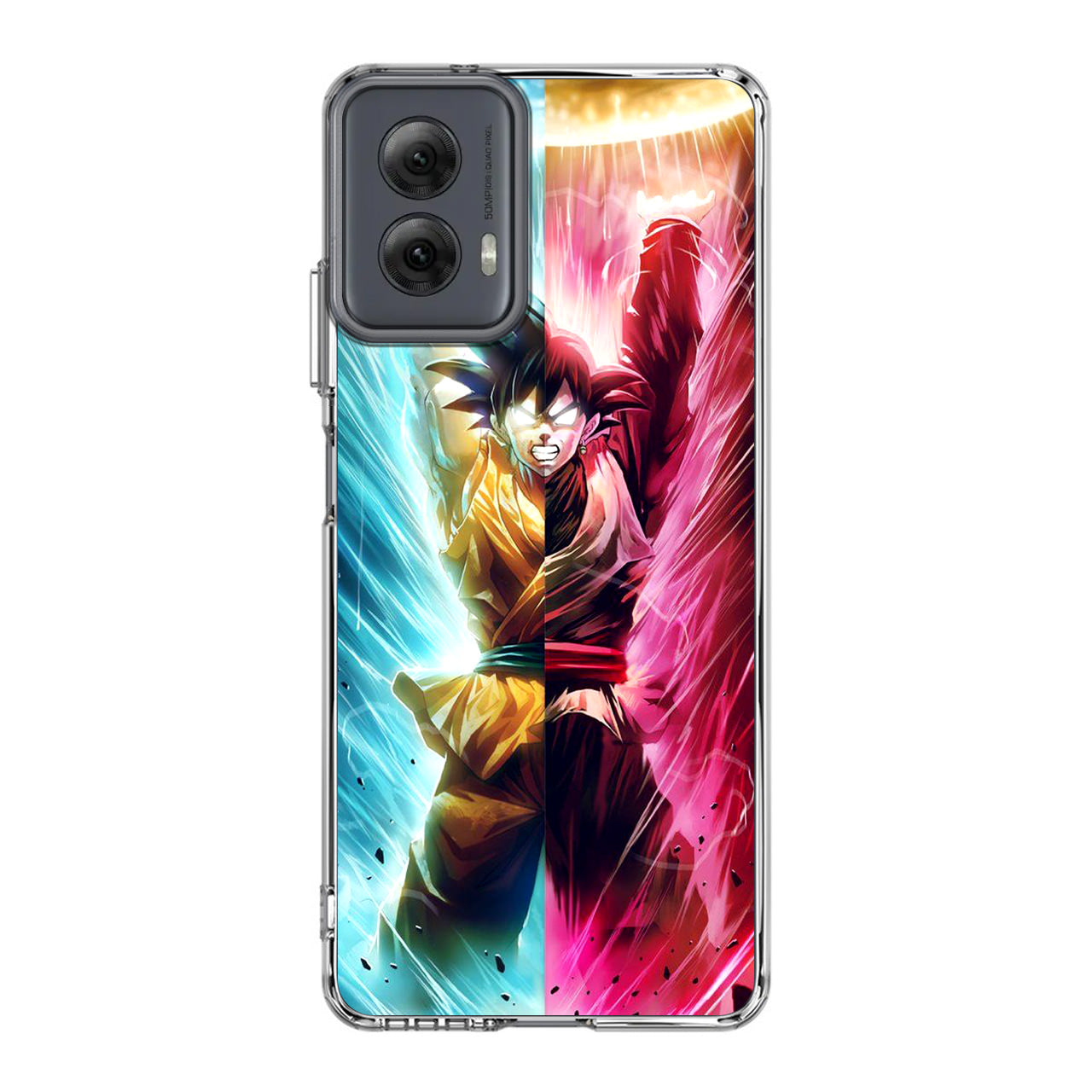 Spirit Bomb Split Goku Dragon Ball Motorola Moto G Power 5G 2024 Case