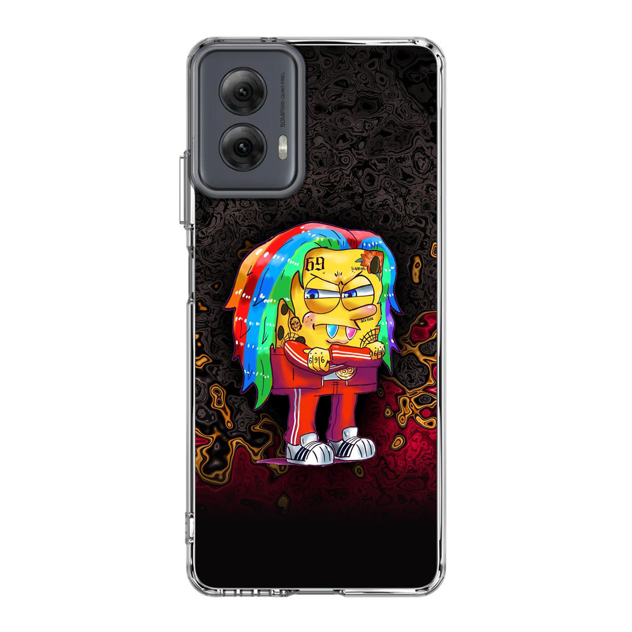 Sponge Hypebeast 69 Mode Motorola Moto G Power 5G 2024 Case