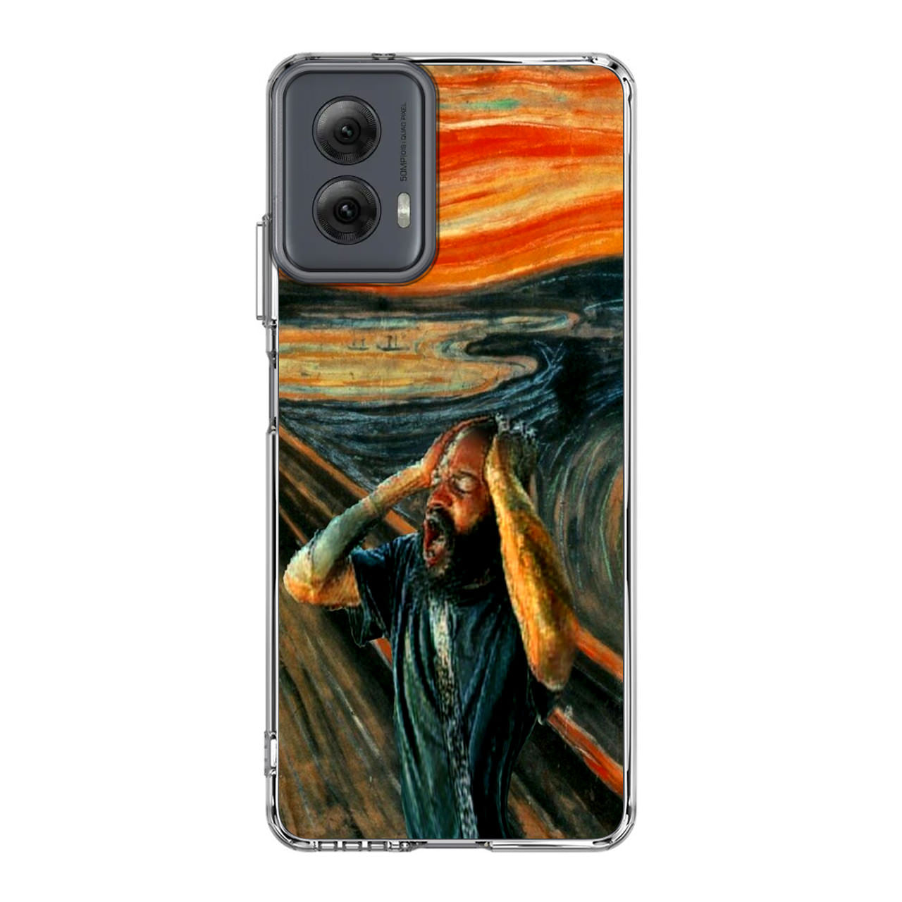 The Scream Death Grips Motorola Moto G Power 5G 2024 Case