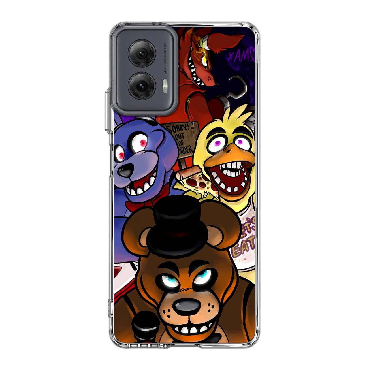 Five Nights at Freddy's Characters Motorola Moto G Power 5G 2024 Case