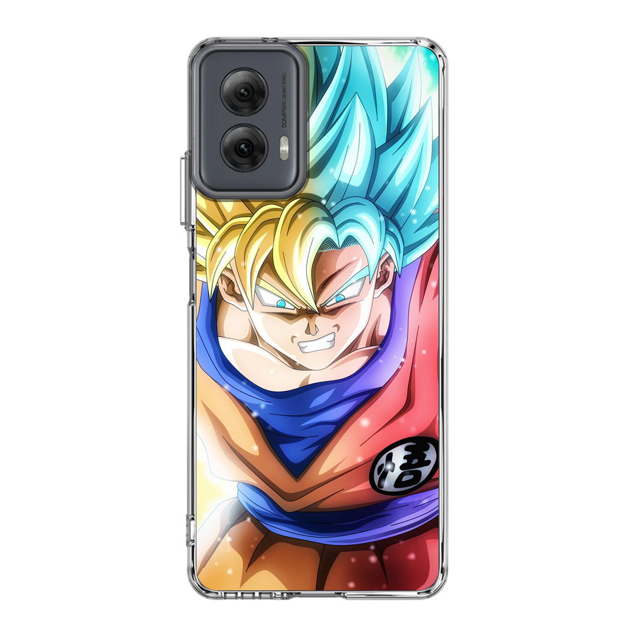 Goku SSJ 1 to SSJ Blue Motorola Moto G Power 5G 2024 Case