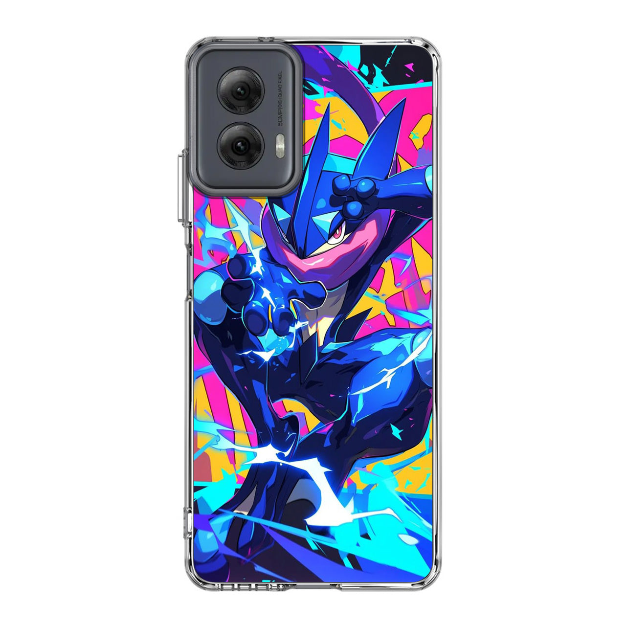 Greninja Aqua Blast Motorola Moto G Power 5G 2024 Case