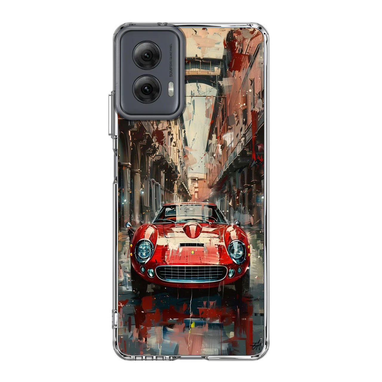 The Art of Motion Through Time Motorola Moto G Power 5G 2024 Case