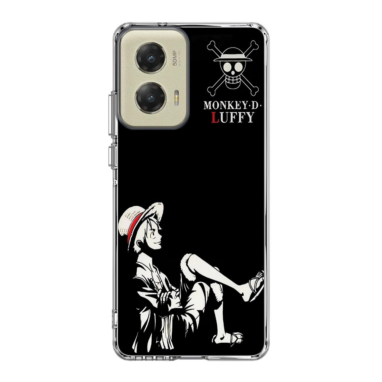 Monkey D Luffy Black And White Motorola Moto G Stylus 5G 2024 Case