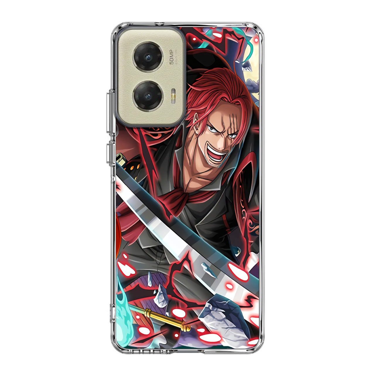 Red Hair Shanks Motorola Moto G Stylus 5G 2024 Case