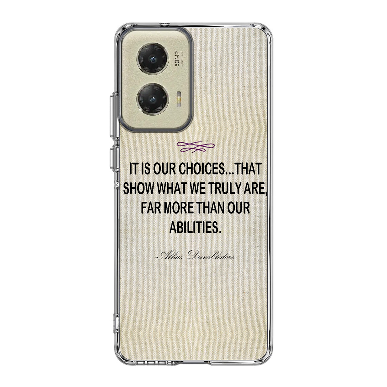 Albus Dumbledore Quote Motorola Moto G Stylus 5G 2024 Case