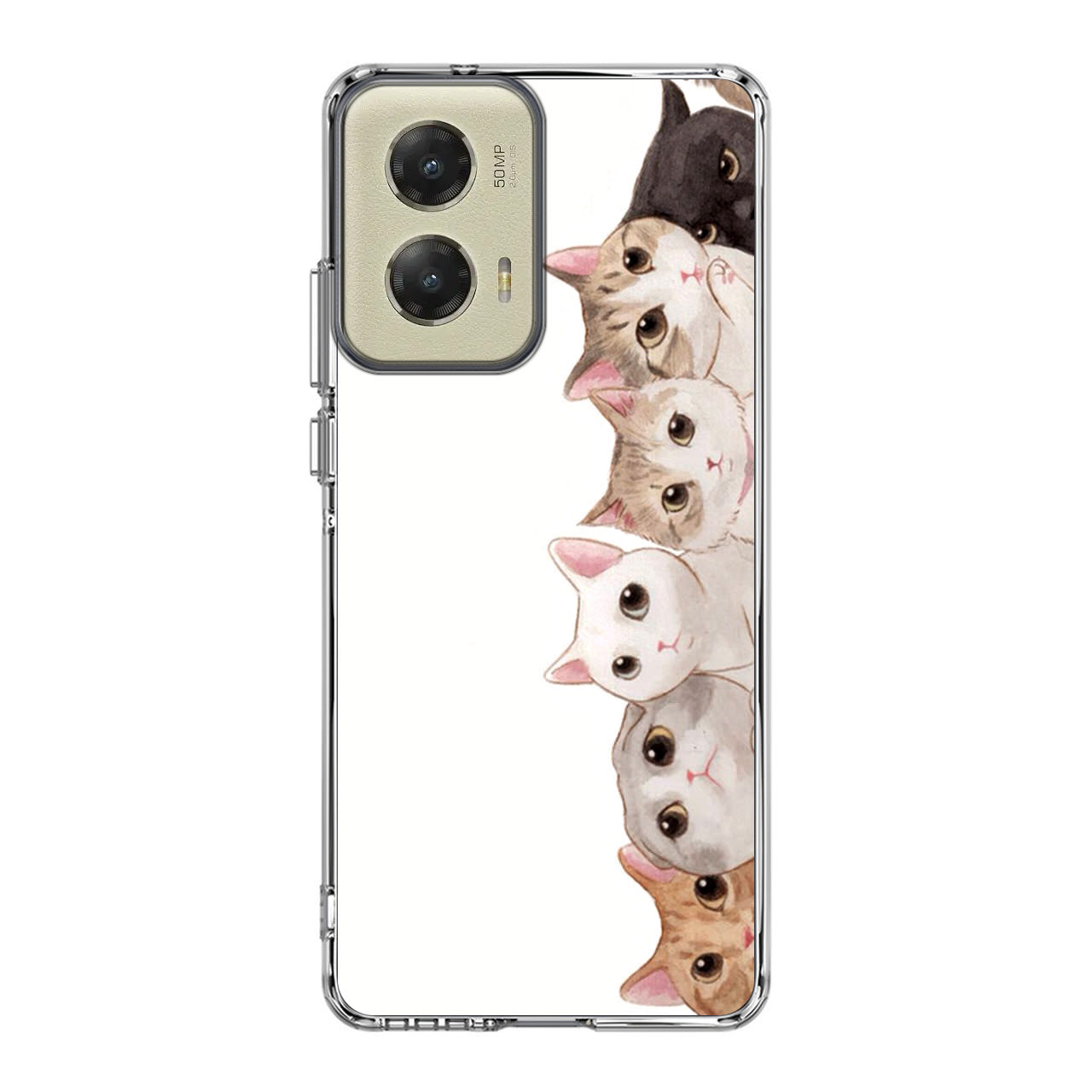 Cute Cats Vertical Motorola Moto G Stylus 5G 2024 Case