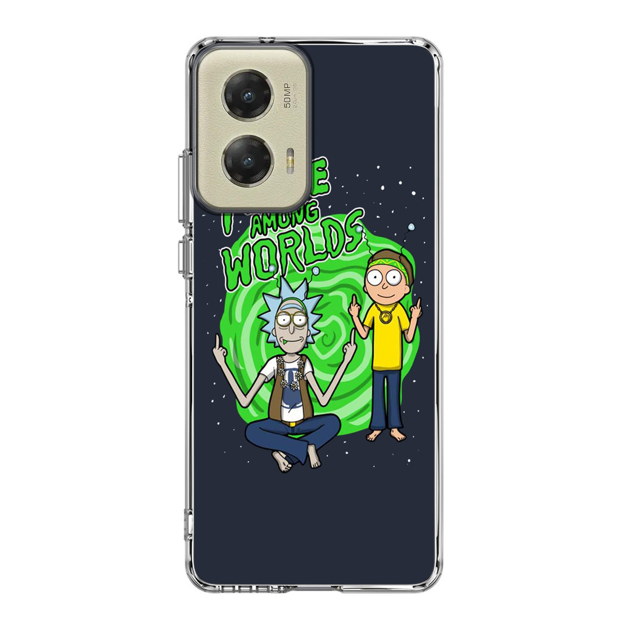 Rick And Morty Peace Among Worlds Motorola Moto G Stylus 5G 2024 Case