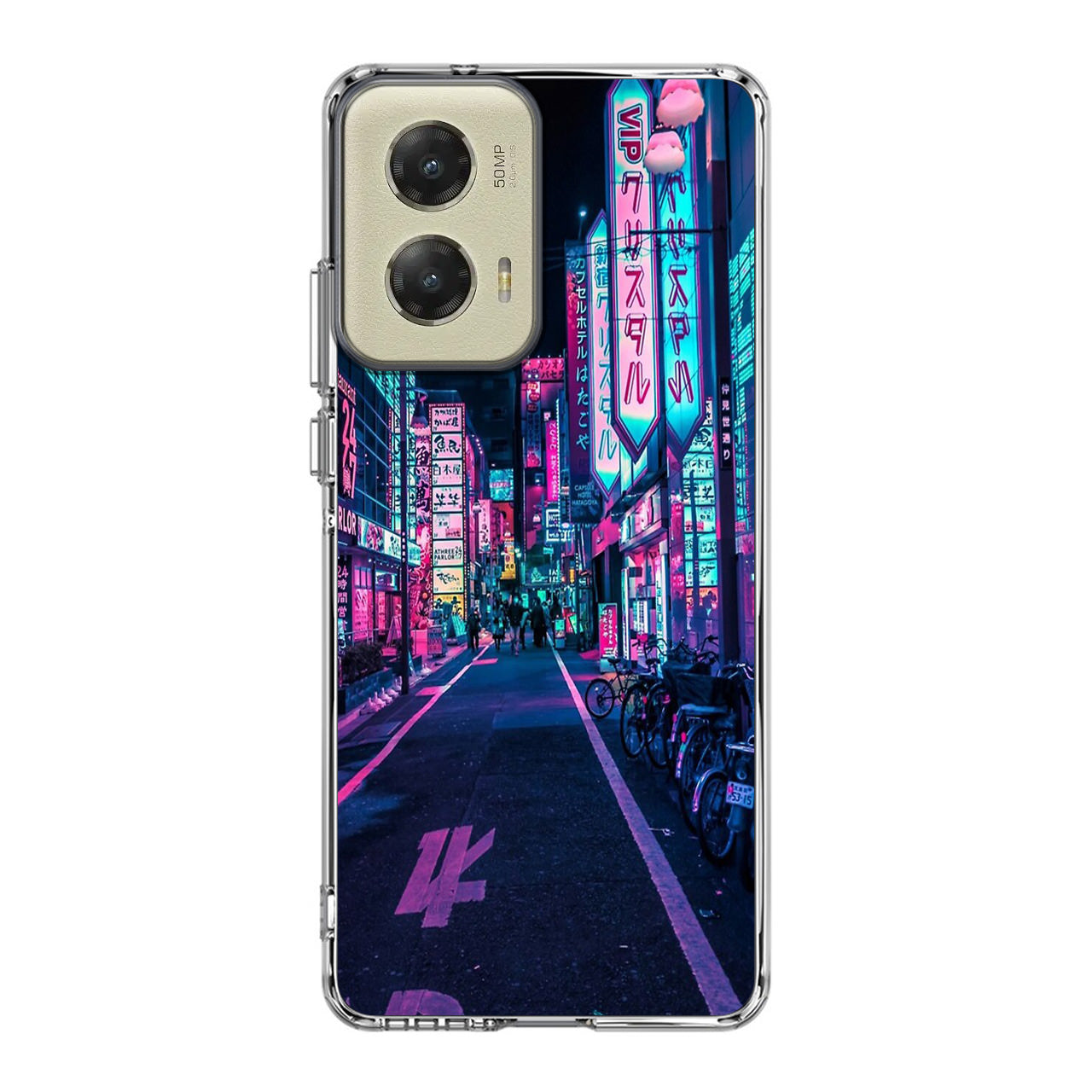 Tokyo Street Wonderful Neon Motorola Moto G Stylus 5G 2024 Case