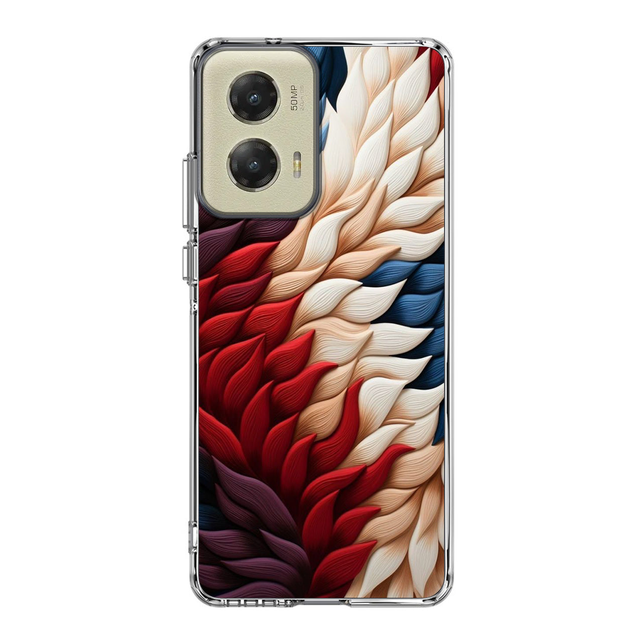 Colorful Feathers Art Motorola Moto G Stylus 5G 2024 Case