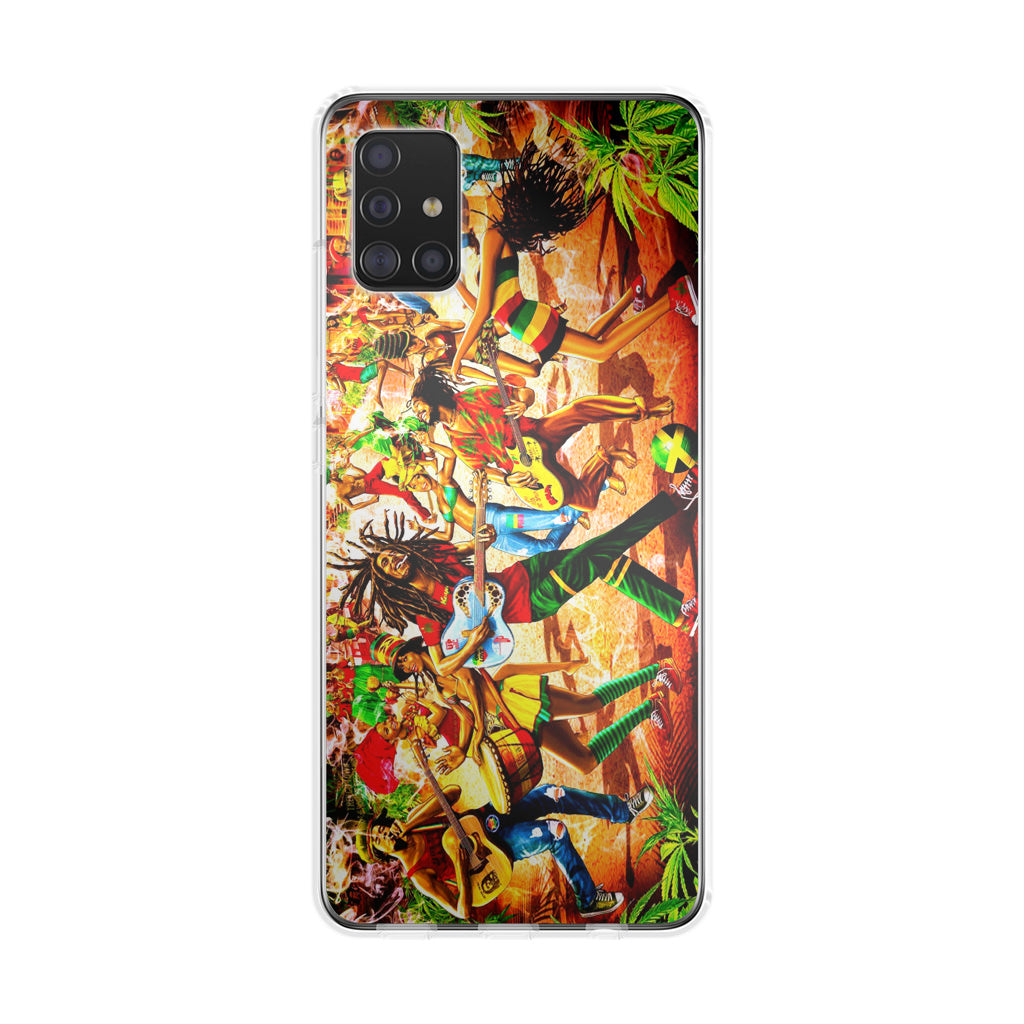 Bob Marley Reggae Galaxy A51 / A71 Case