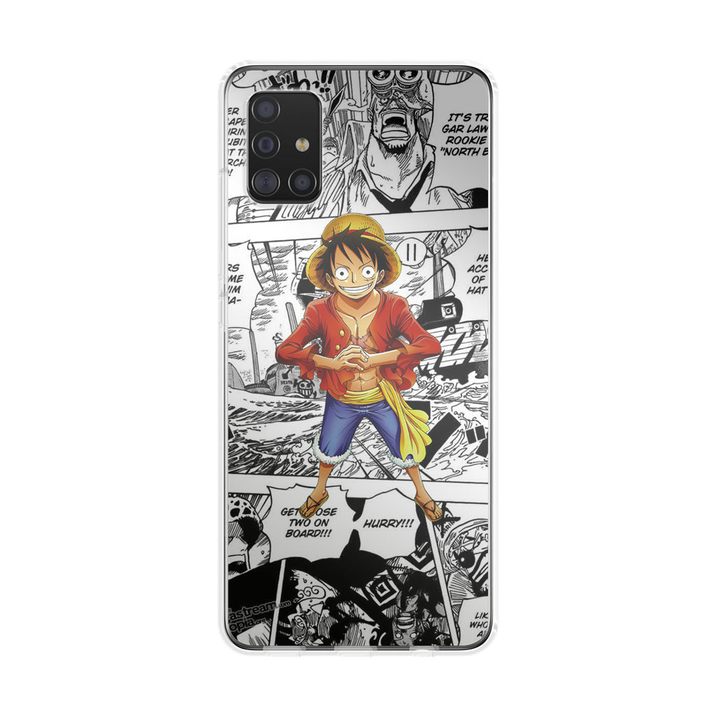 One Piece Luffy Comics Galaxy A51 / A71 Case