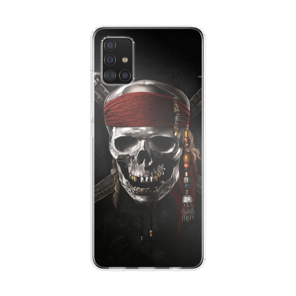 Pirates Of Carribean Skull Galaxy A51 / A71 Case