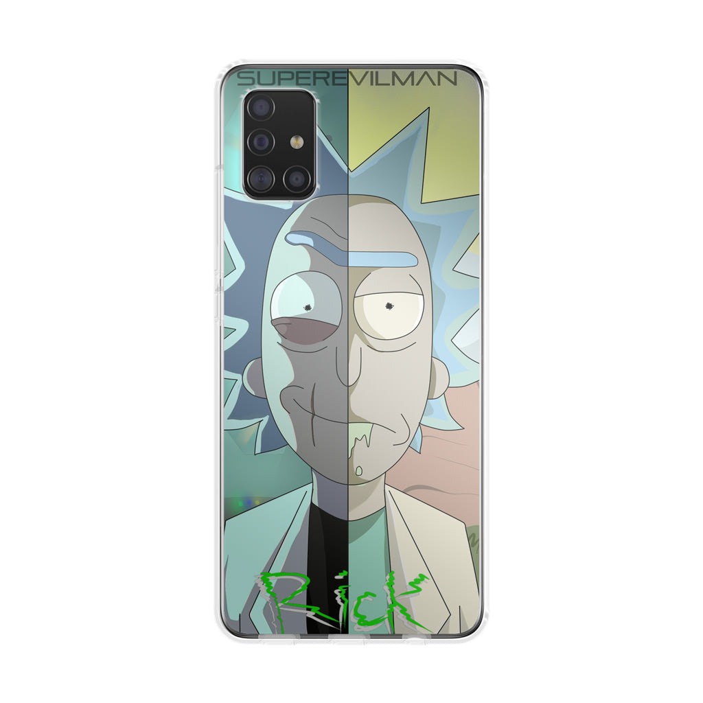 Super Evil Man Rick And Rick Galaxy A51 / A71 Case