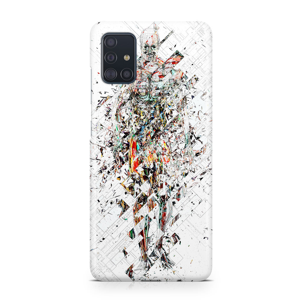 Fragmantacia Art Human Abstract Galaxy A51 / A71 Case
