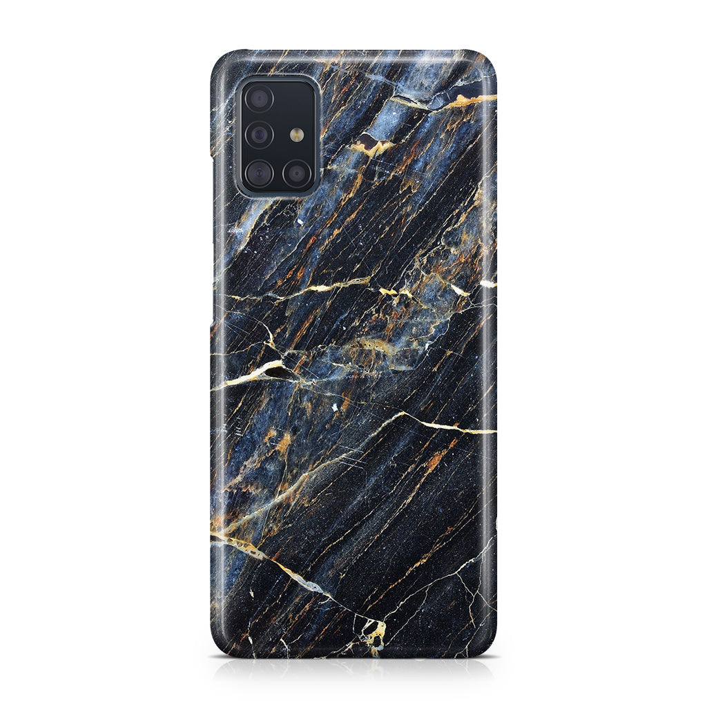 Golden Black Marble Galaxy A51 / A71 Case