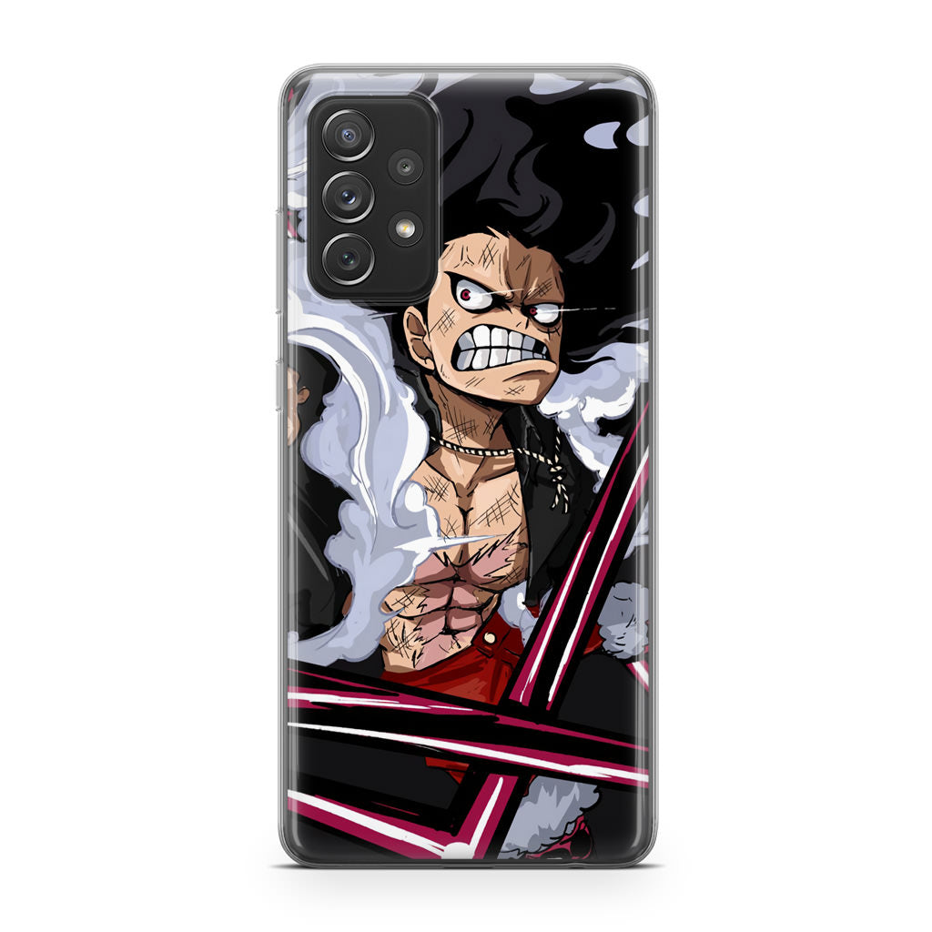 Luffy Snake Man Culverin Art Galaxy A53 5G Case
