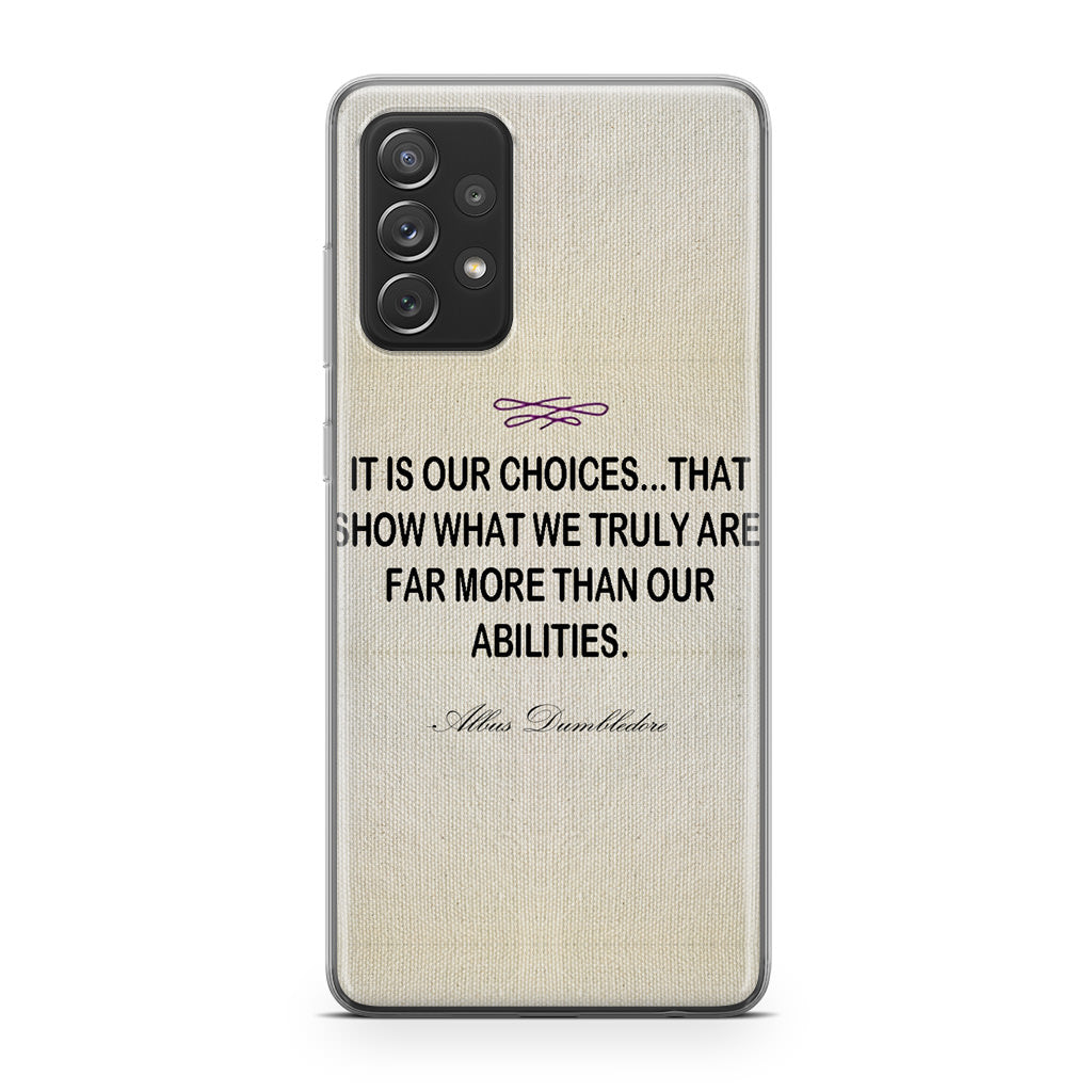 Albus Dumbledore Quote Galaxy A32 / A52 / A72 Case