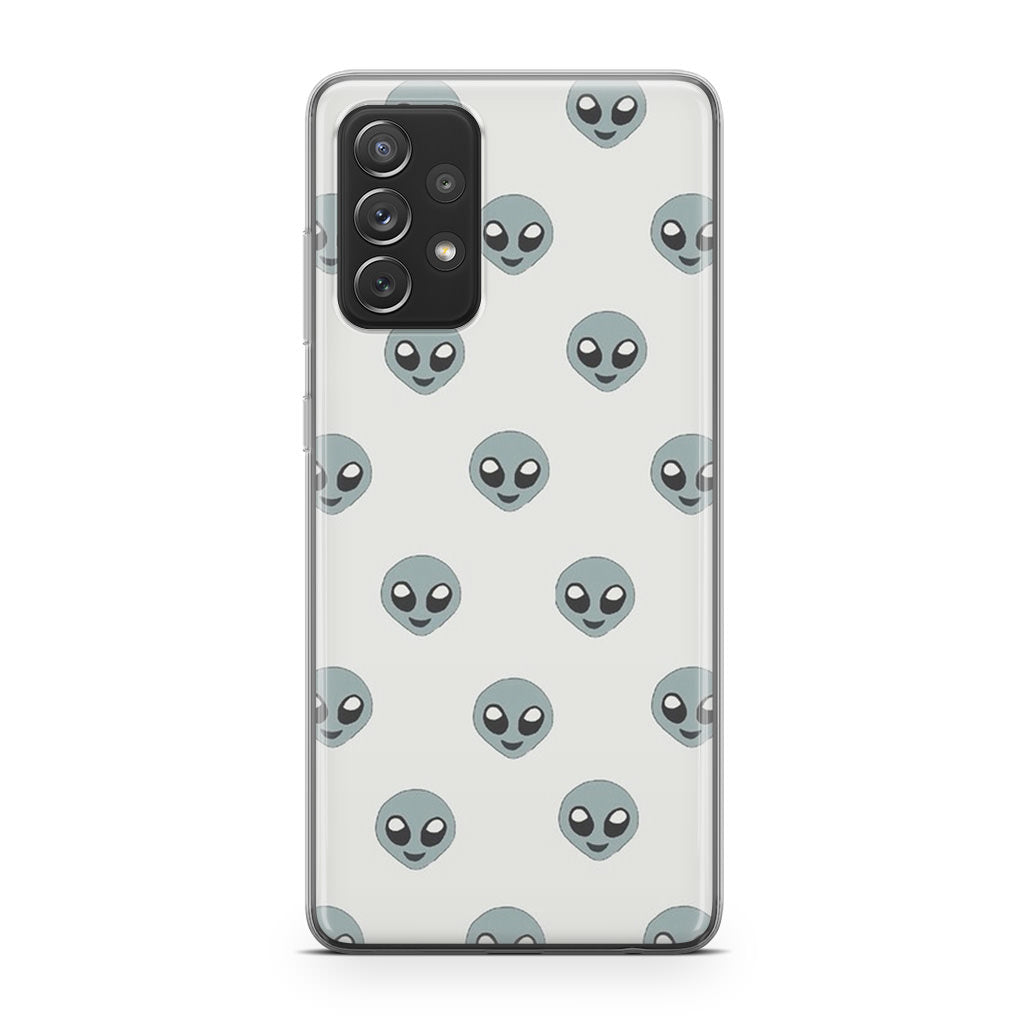 Aliens Pattern Galaxy A32 / A52 / A72 Case