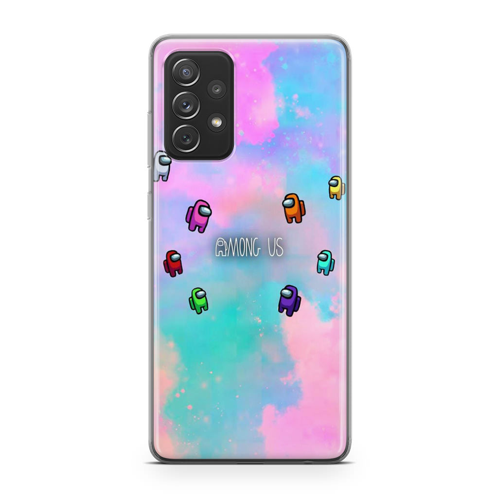 Among Us Colorful Galaxy A32 / A52 / A72 Case