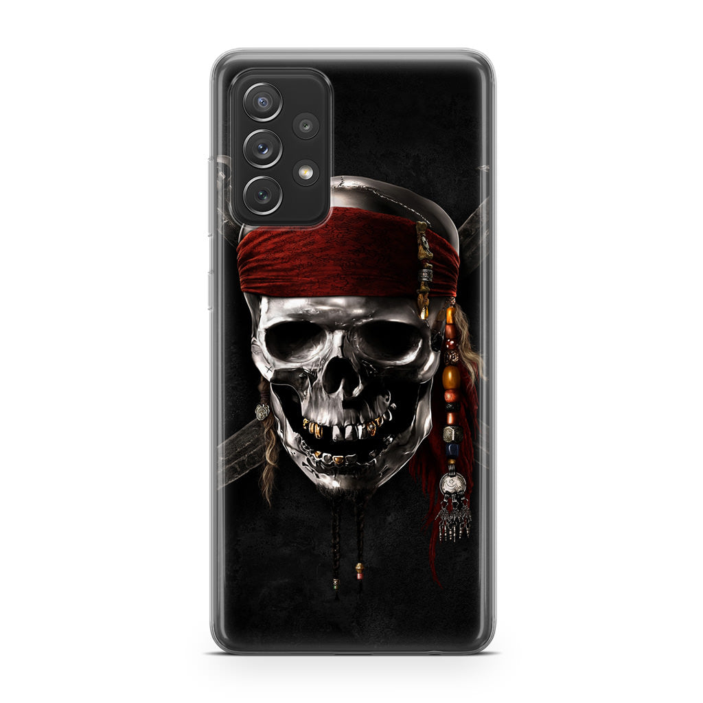 Pirates Of Carribean Skull Galaxy A32 / A52 / A72 Case