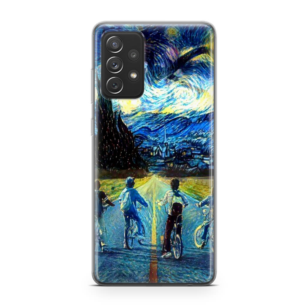 Stranger At Starry Night Galaxy A32 / A52 / A72 Case