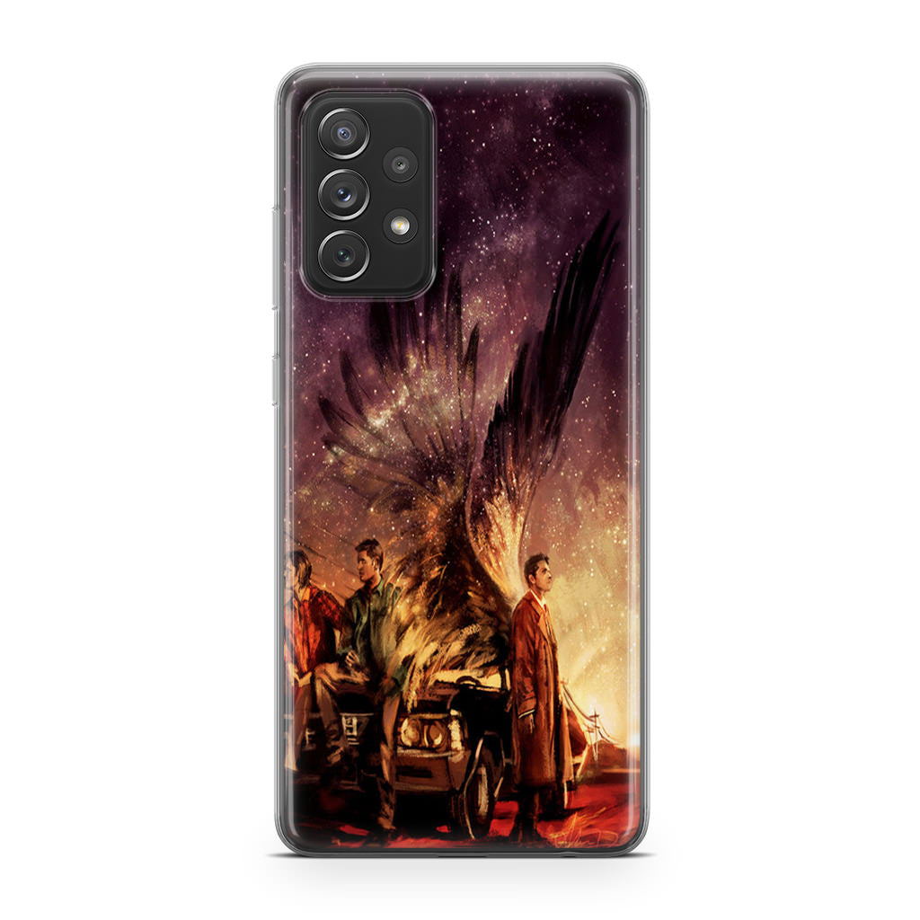 Supernatural Painting Art Galaxy A53 5G Case