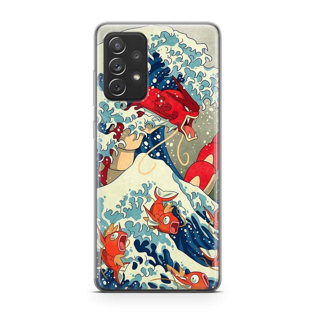 The Great Wave Of Gyarados Galaxy A53 5G Case