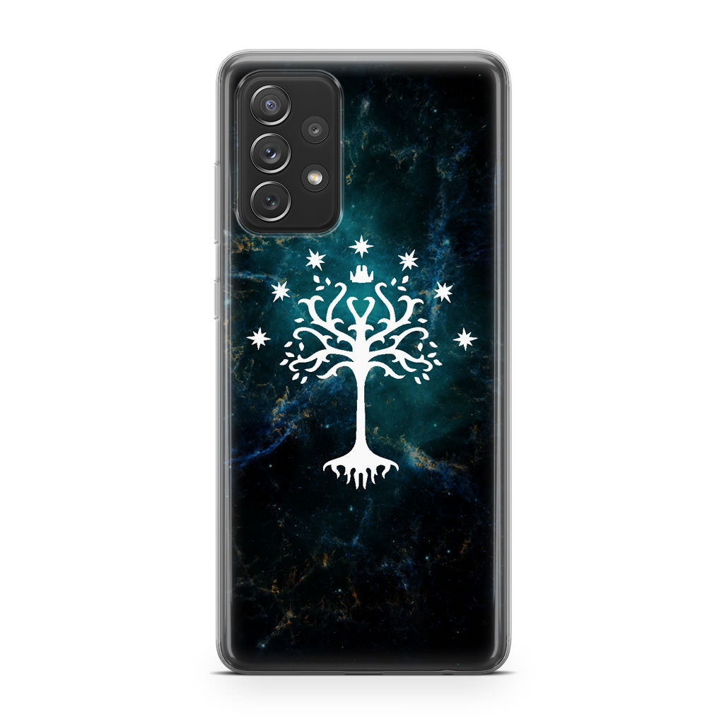 White Tree Of Gondor In Space Nebula Galaxy A32 / A52 / A72 Case
