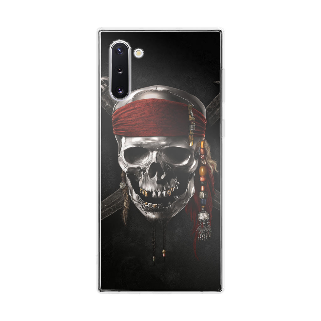 Pirates Of Carribean Skull Galaxy Note 10 Case