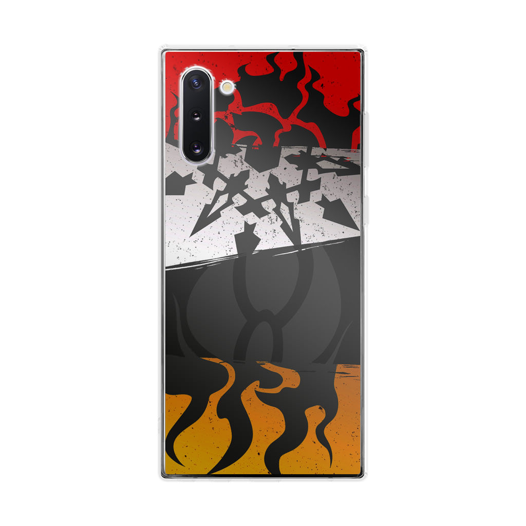 RWBY Symbols Galaxy Note 10 Case