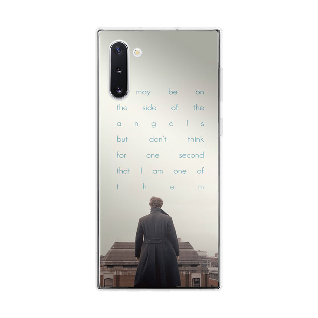 Sherlock Holmes Quote Galaxy Note 10 Case
