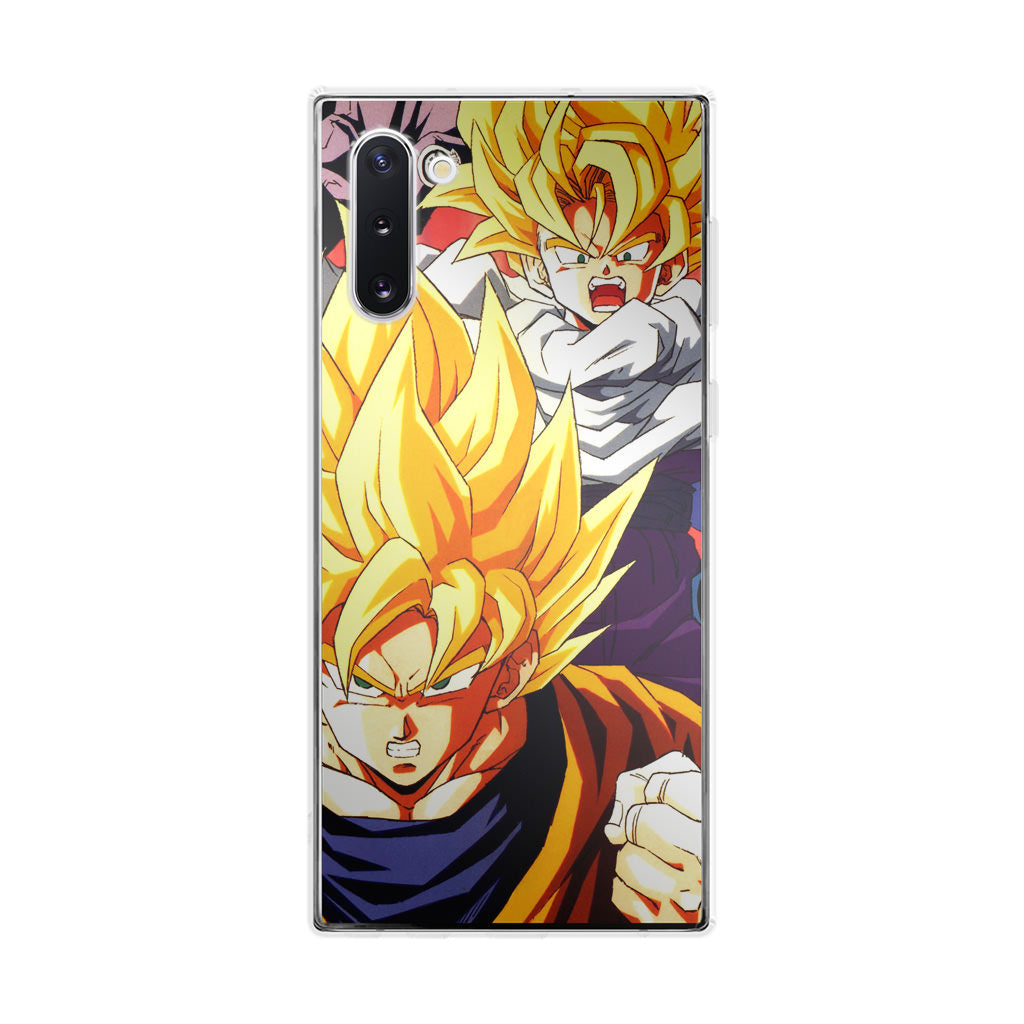 Super Saiyan Goku And Gohan Galaxy Note 10 Case