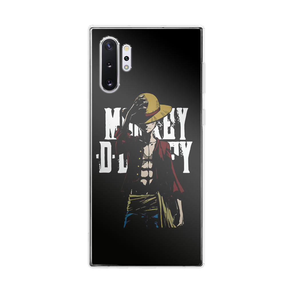 Monkey D Luffy Straw Hat Galaxy Note 10 Plus Case