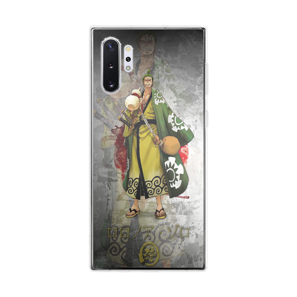Roronoa Zoro Arc Wano Galaxy Note 10 Plus Case