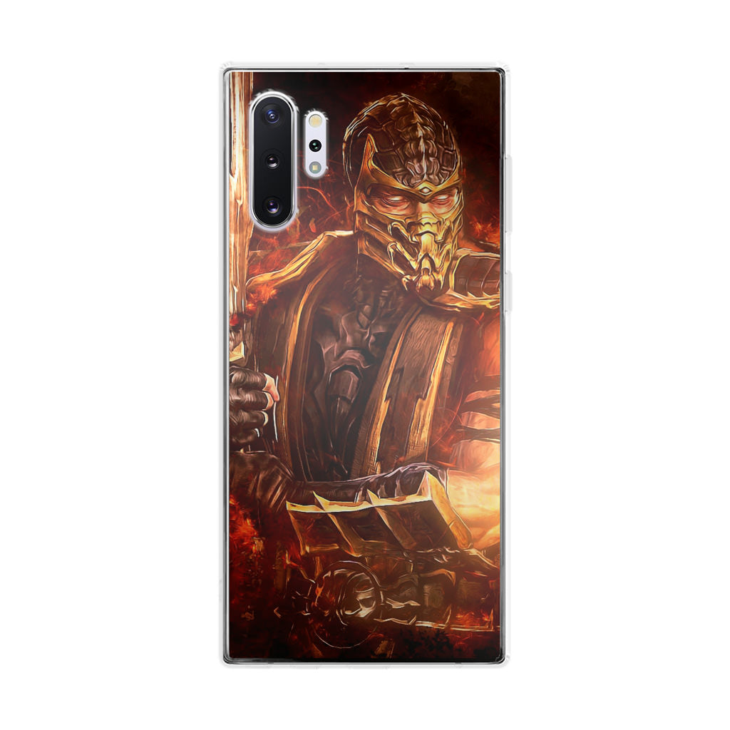 Mortal Kombat Scorpion Galaxy Note 10 Plus Case